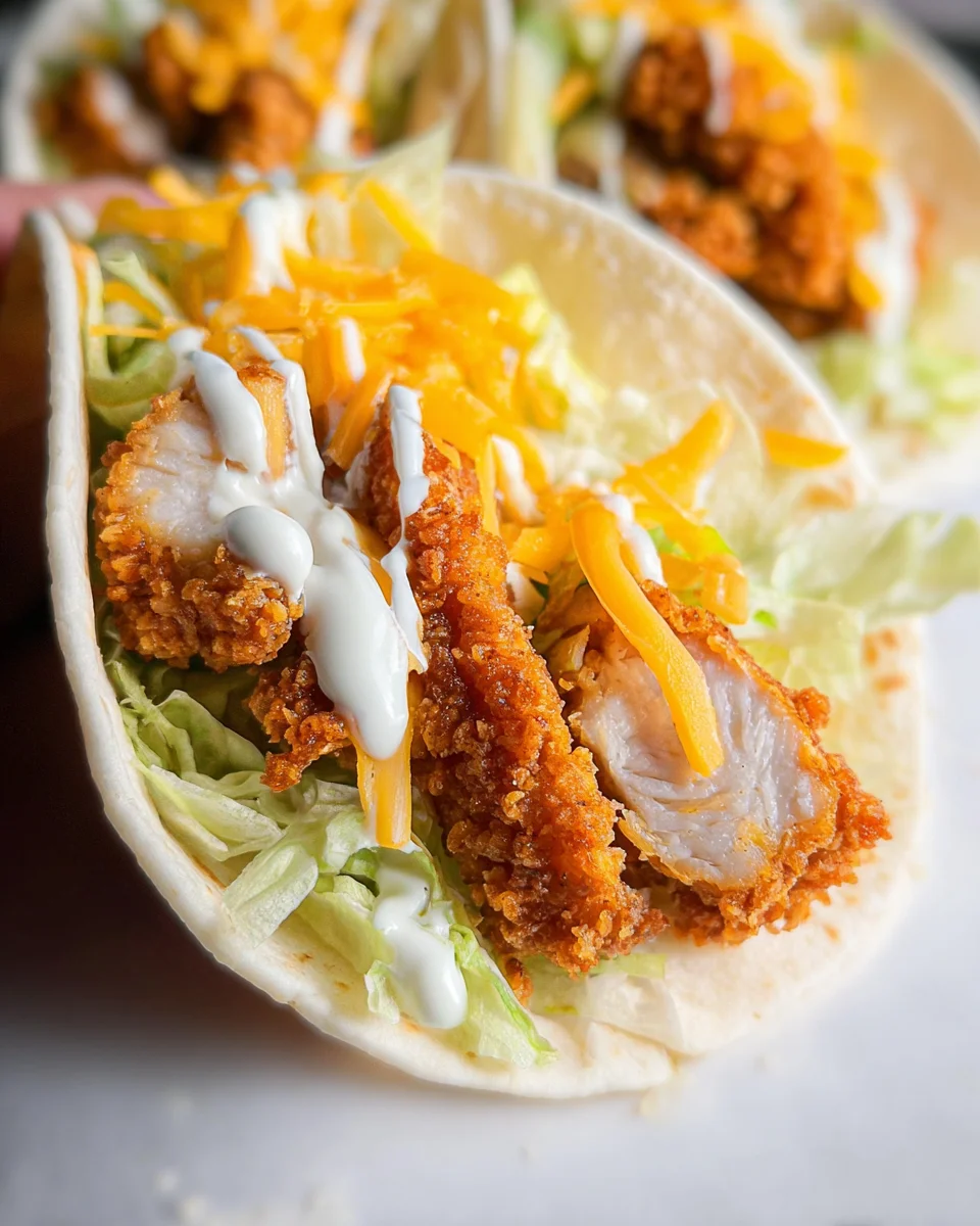 McDonald's Crispy Chicken Ranch Snack Wrap (Copycat!)