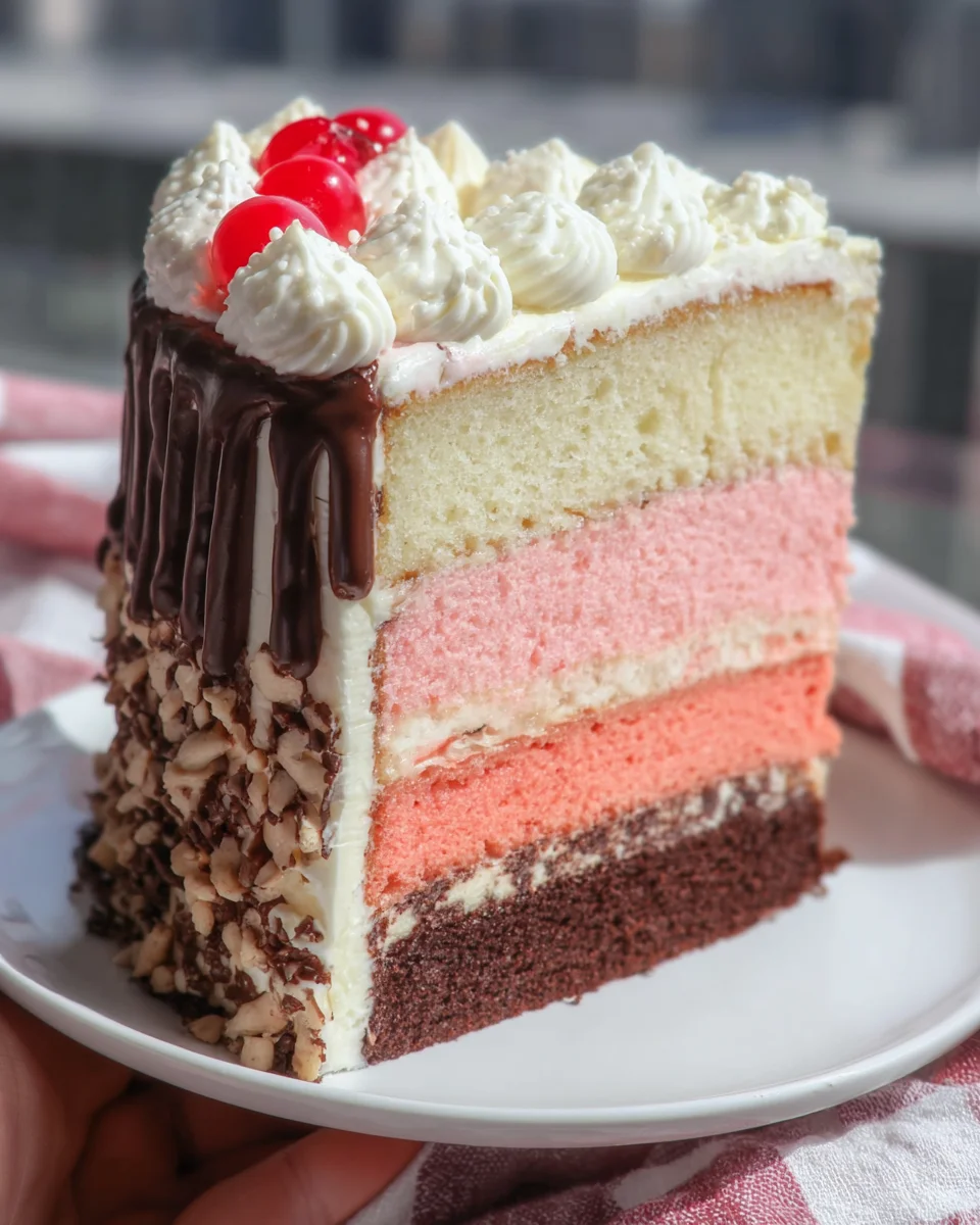 Neapolitan Cake 35 Neapolitan