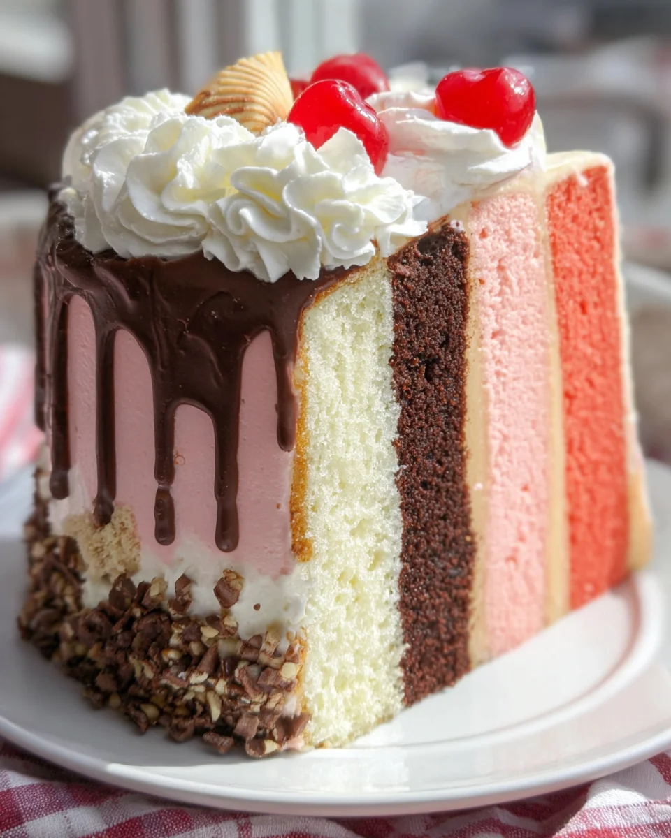 Neapolitan Cake 36 Neapolitan