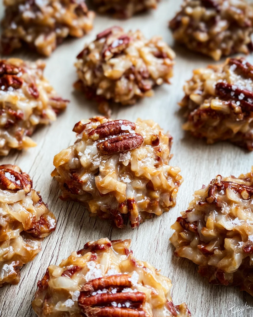 No-Bake Coconut Praline Cookies 20 No-Bake