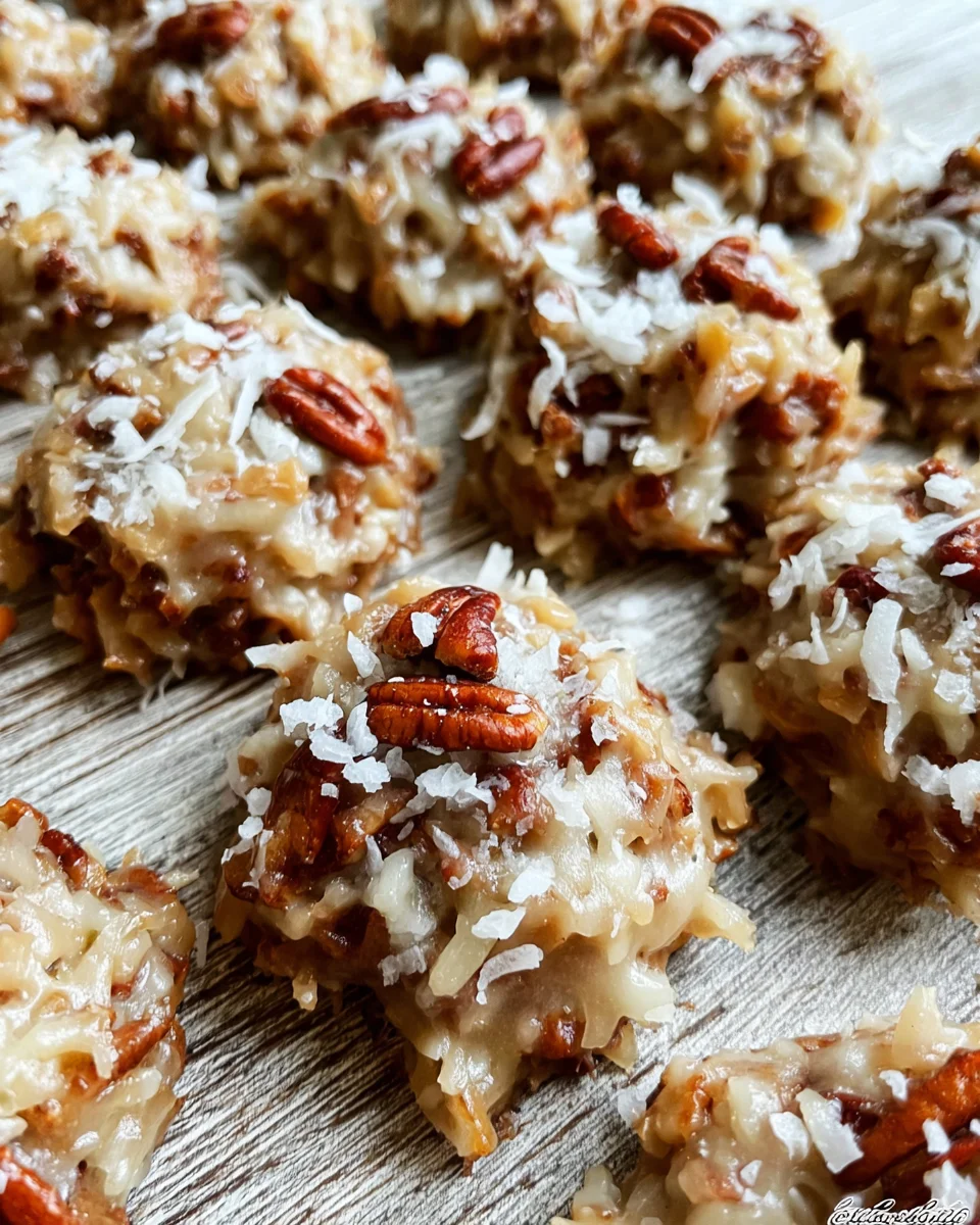 No-Bake Coconut Praline Cookies 21 No-Bake