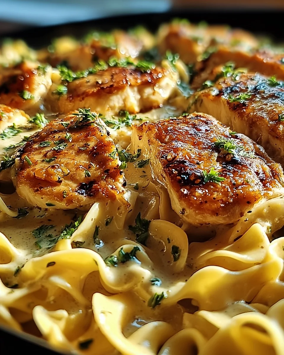 One Pan Chicken Noodles