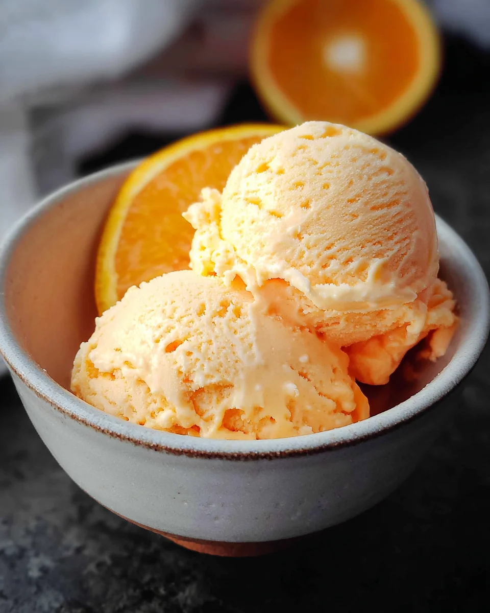 Orange Ice Cream 17 Orange