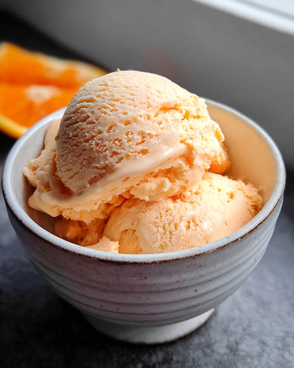 Orange Ice Cream 18 Orange