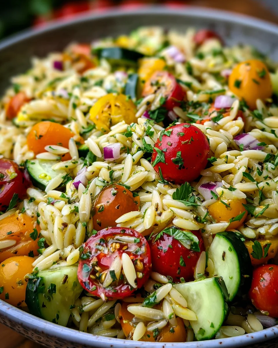 Orzo Pasta Salad