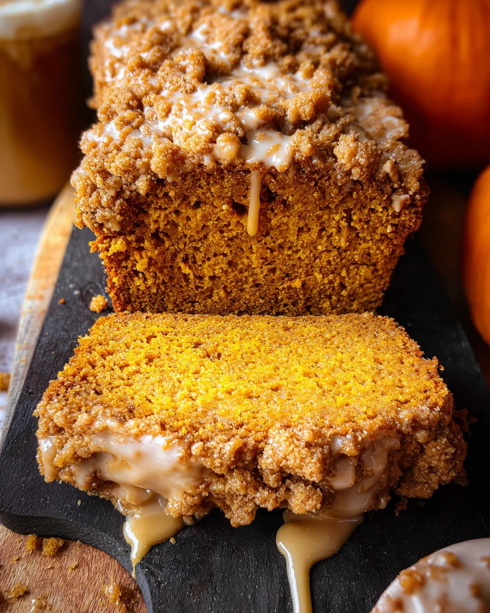 Pumpkin Streusel Bread 32 Pumpkin