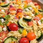 Rainbow Orzo Salad 27 Rainbow Orzo Salad