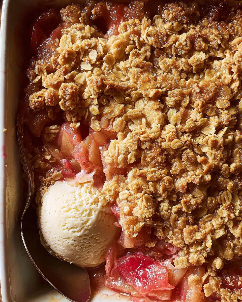Rhubarb Crisp 17 Rhubarb
