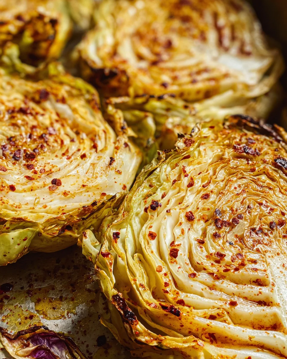 Roasted Cabbage Steaks 15 Roasted
