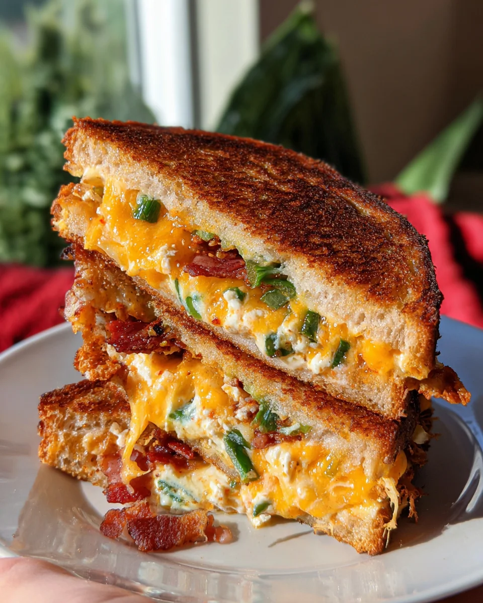Roasted Jalapeño Popper Grilled Cheese 18 Roasted