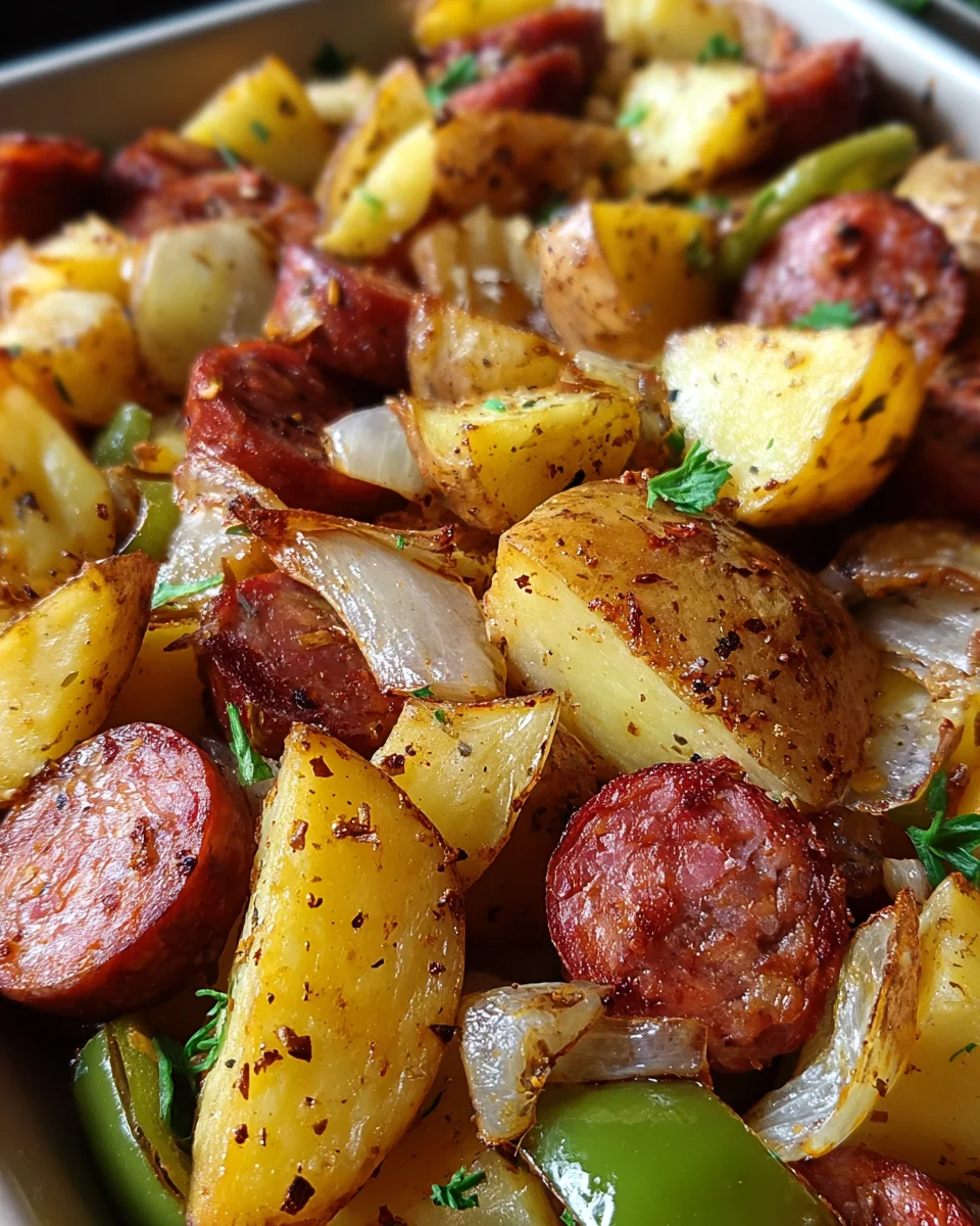 Smoked Sausage and Potato Bake 21 Smoked