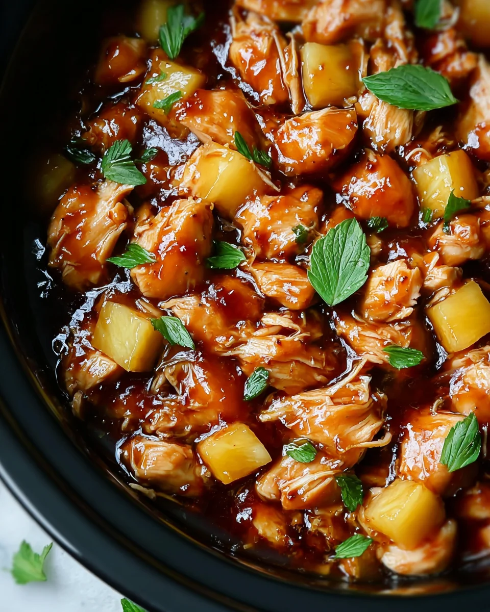 Sweet Hawaiian Crockpot Chicken 22 Sweet