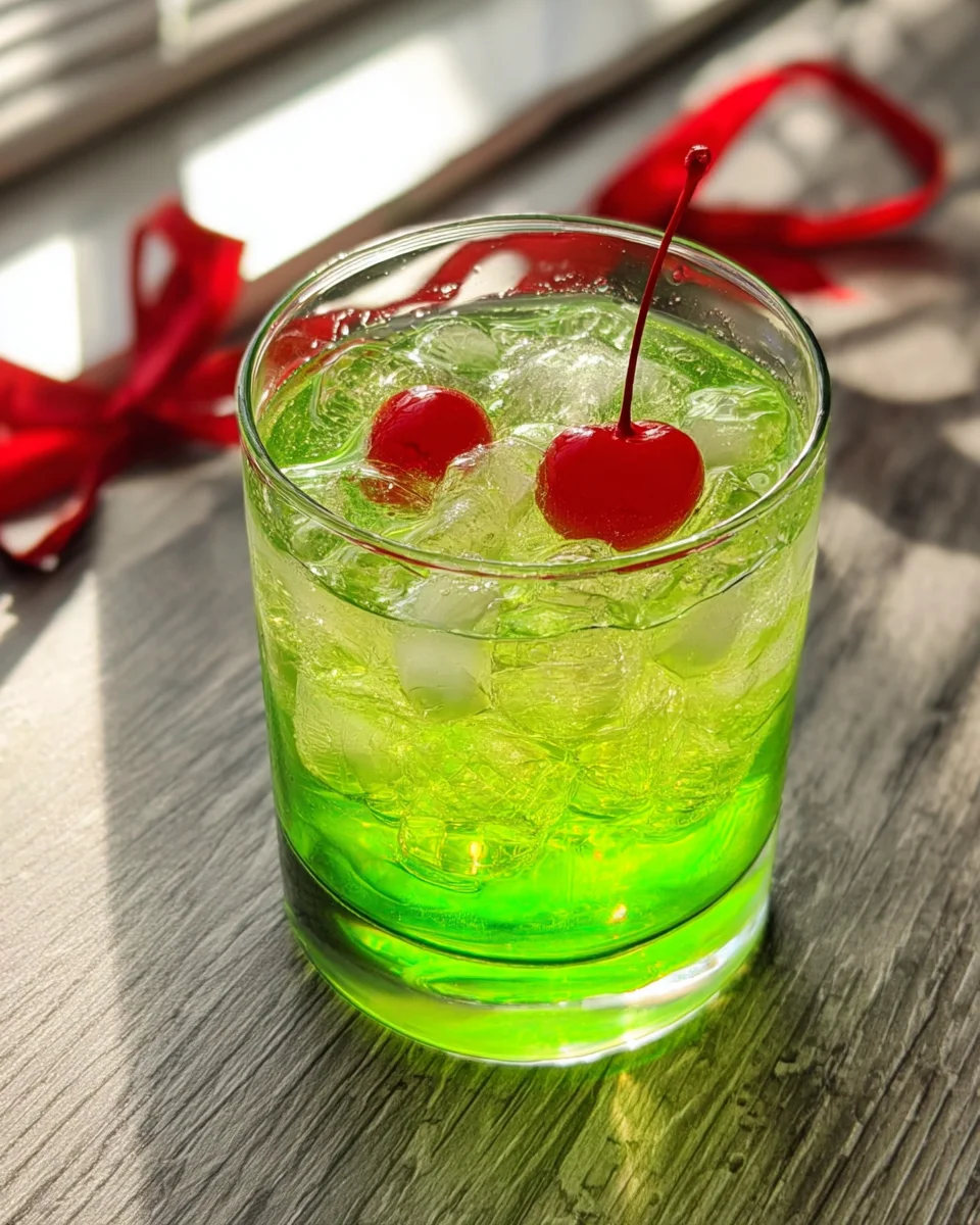 The Grinch Cocktail