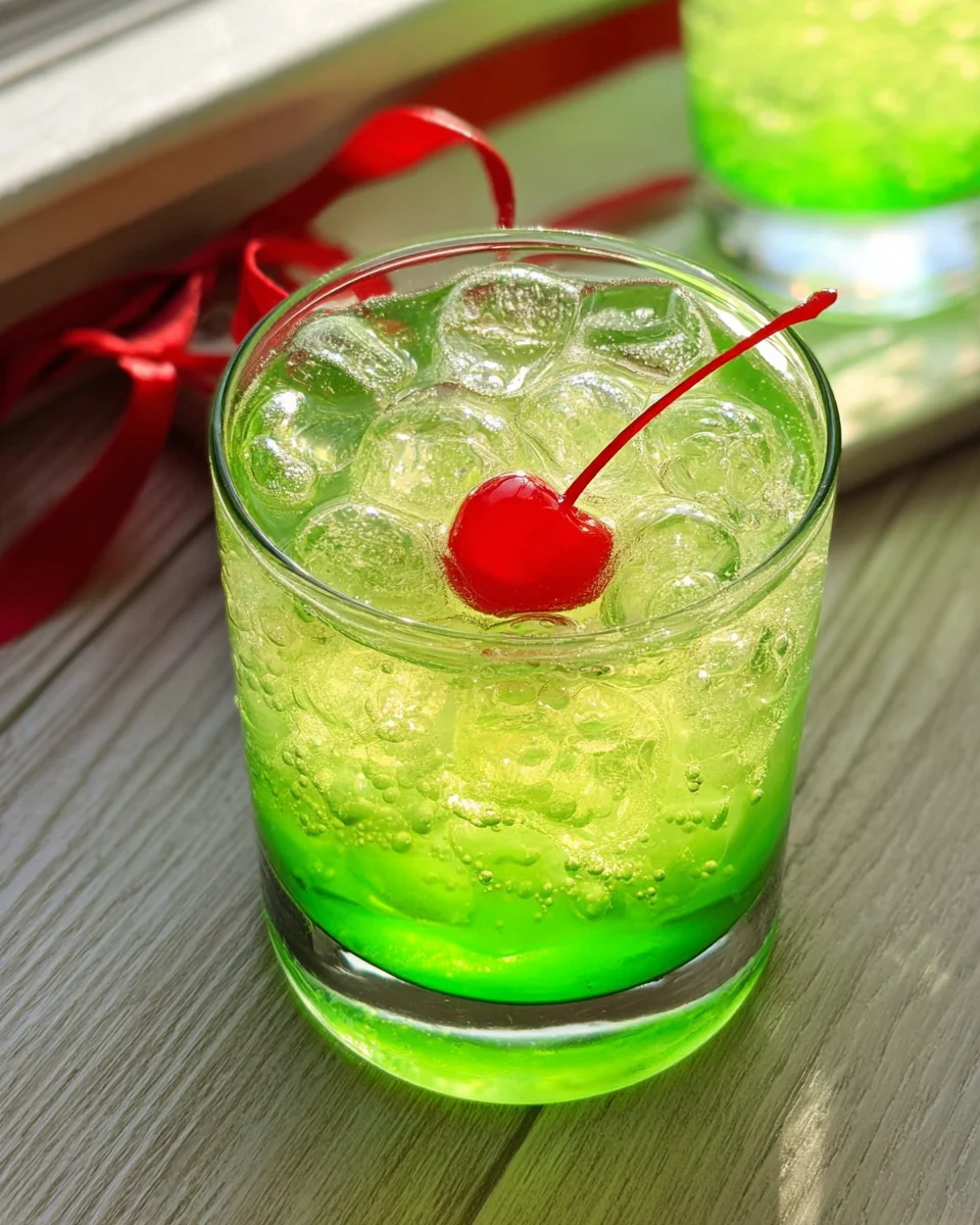 The Grinch Cocktail 14 The