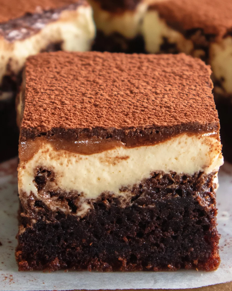 Tiramisu Brownies 21 Tiramisu