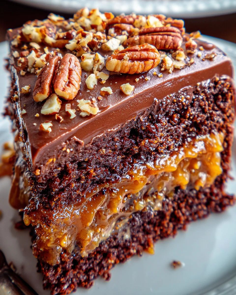 Turtle Caramel Cake 24 Turtle