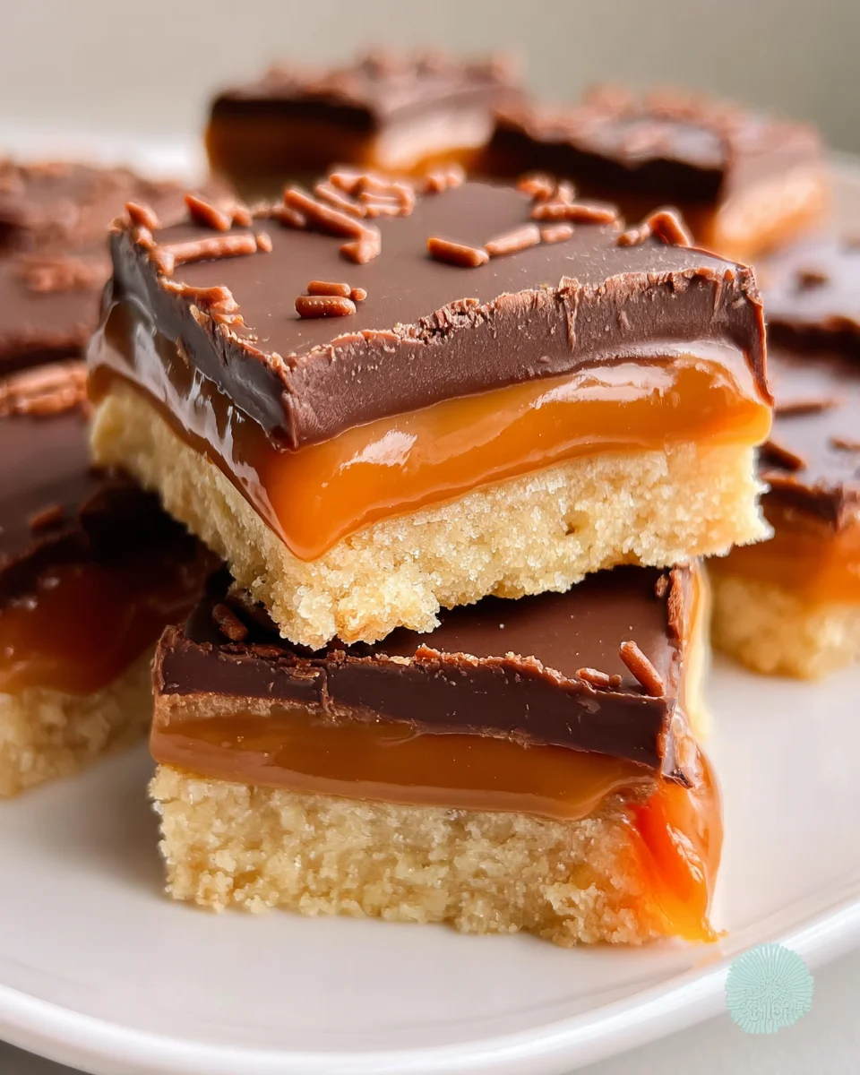 Twix Cookie Bars