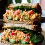 Vegan Buffalo Chickpea Salad Sandwich 19 Vegan Buffalo Chickpea Salad Sandwich