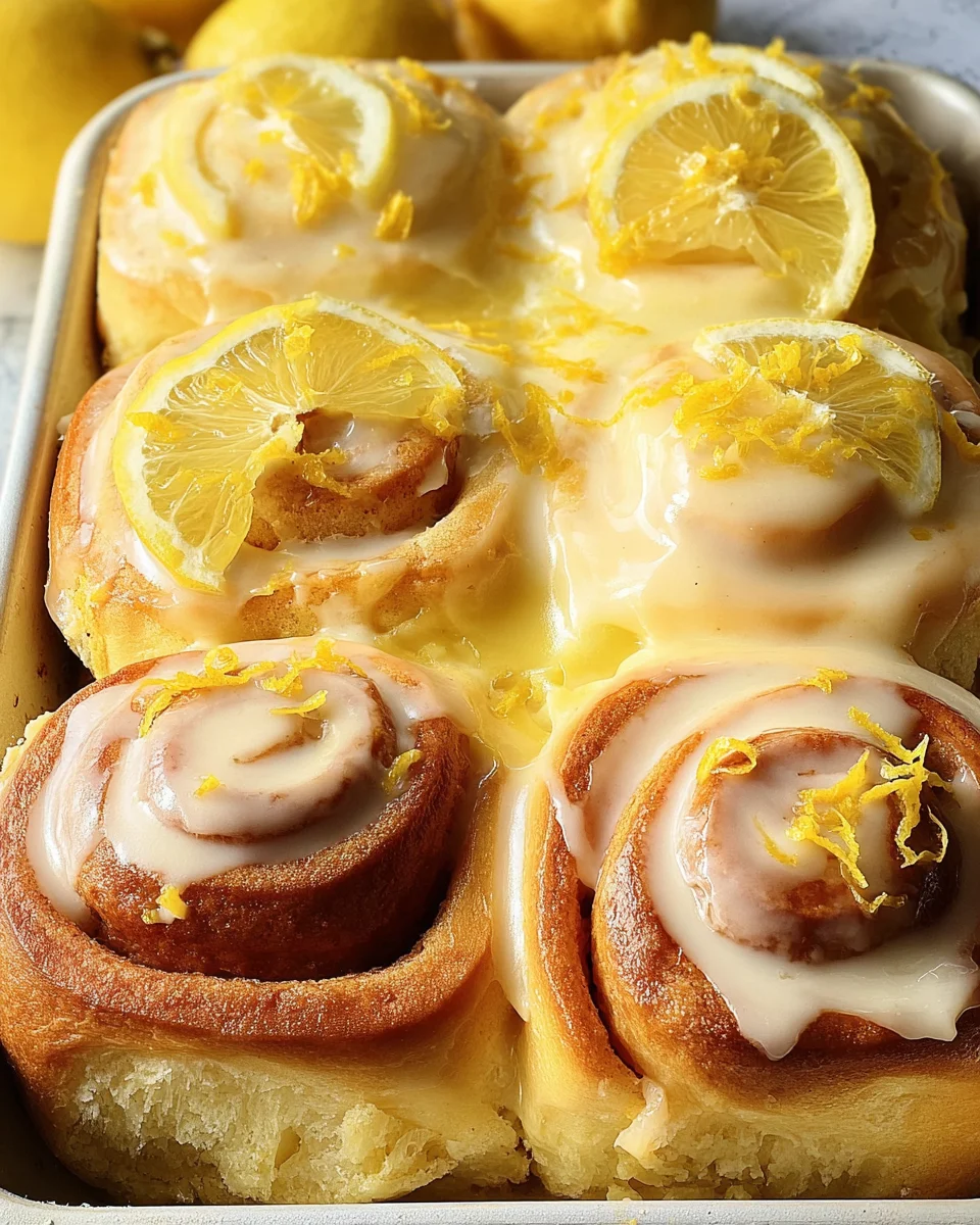 Vegan Lemon Sweet Rolls 25 Vegan