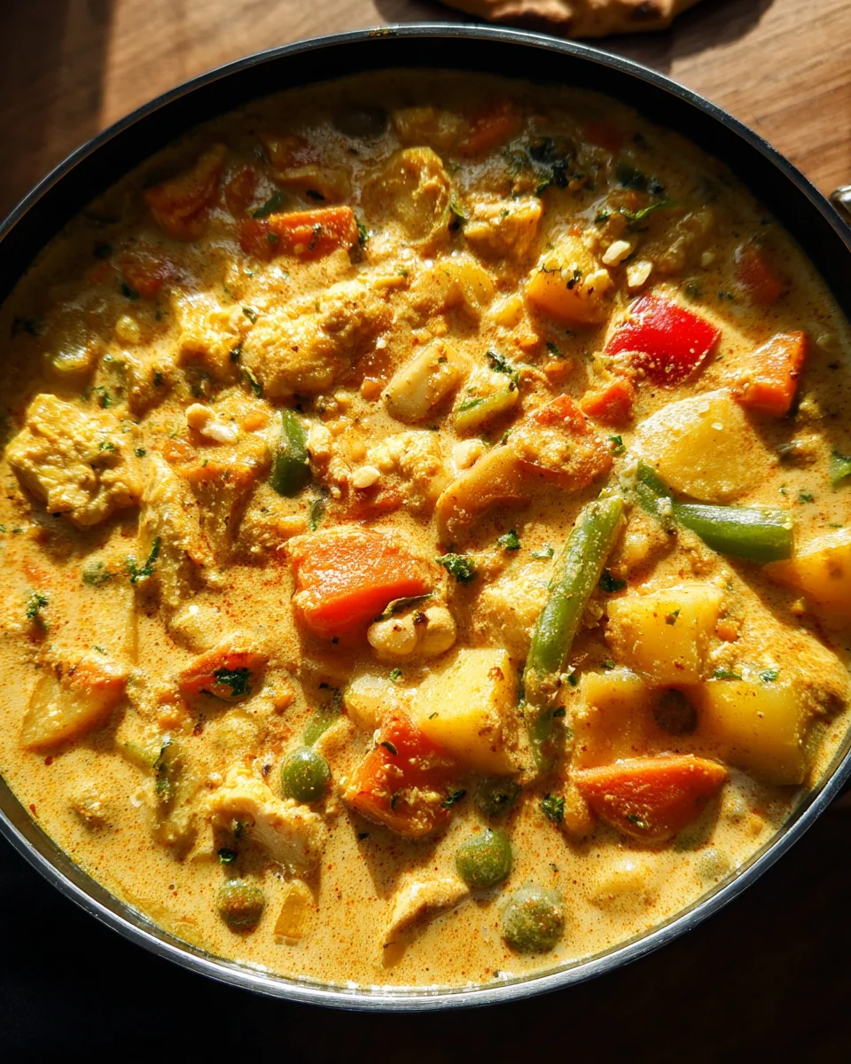 Vegetarian Korma Recipe