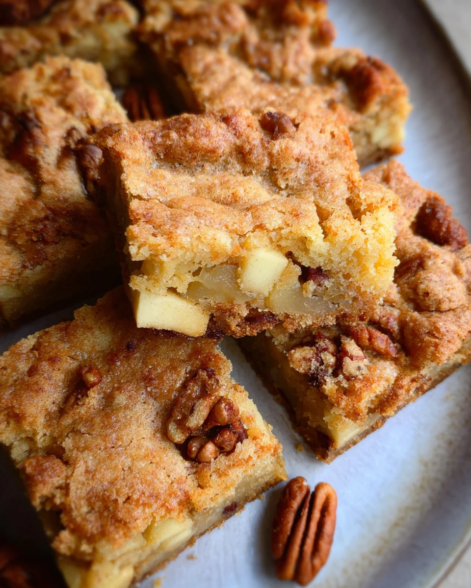 Apple Brownies 22 Apple Brownies