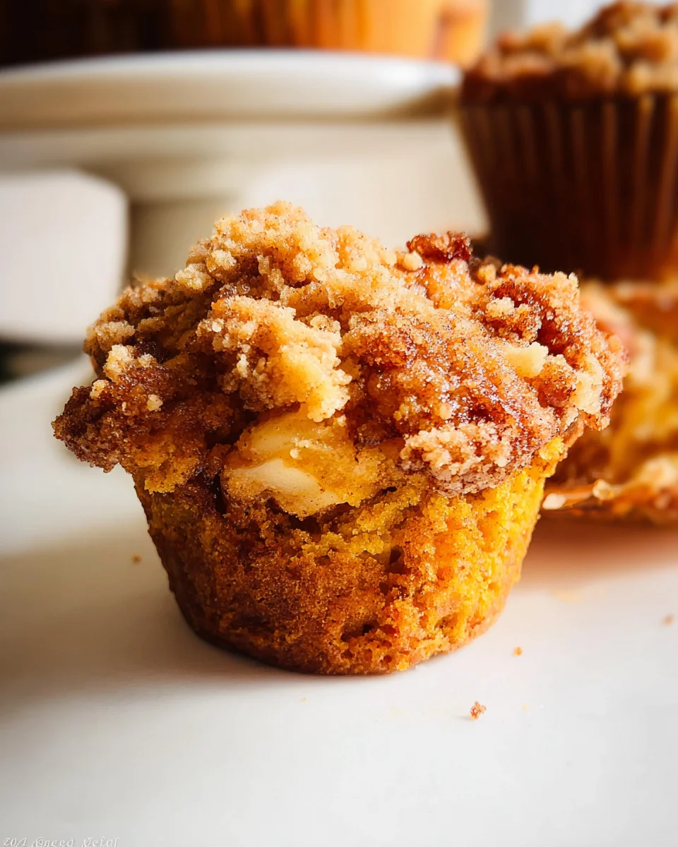 Apple Pumpkin Streusel Muffins Small Batch