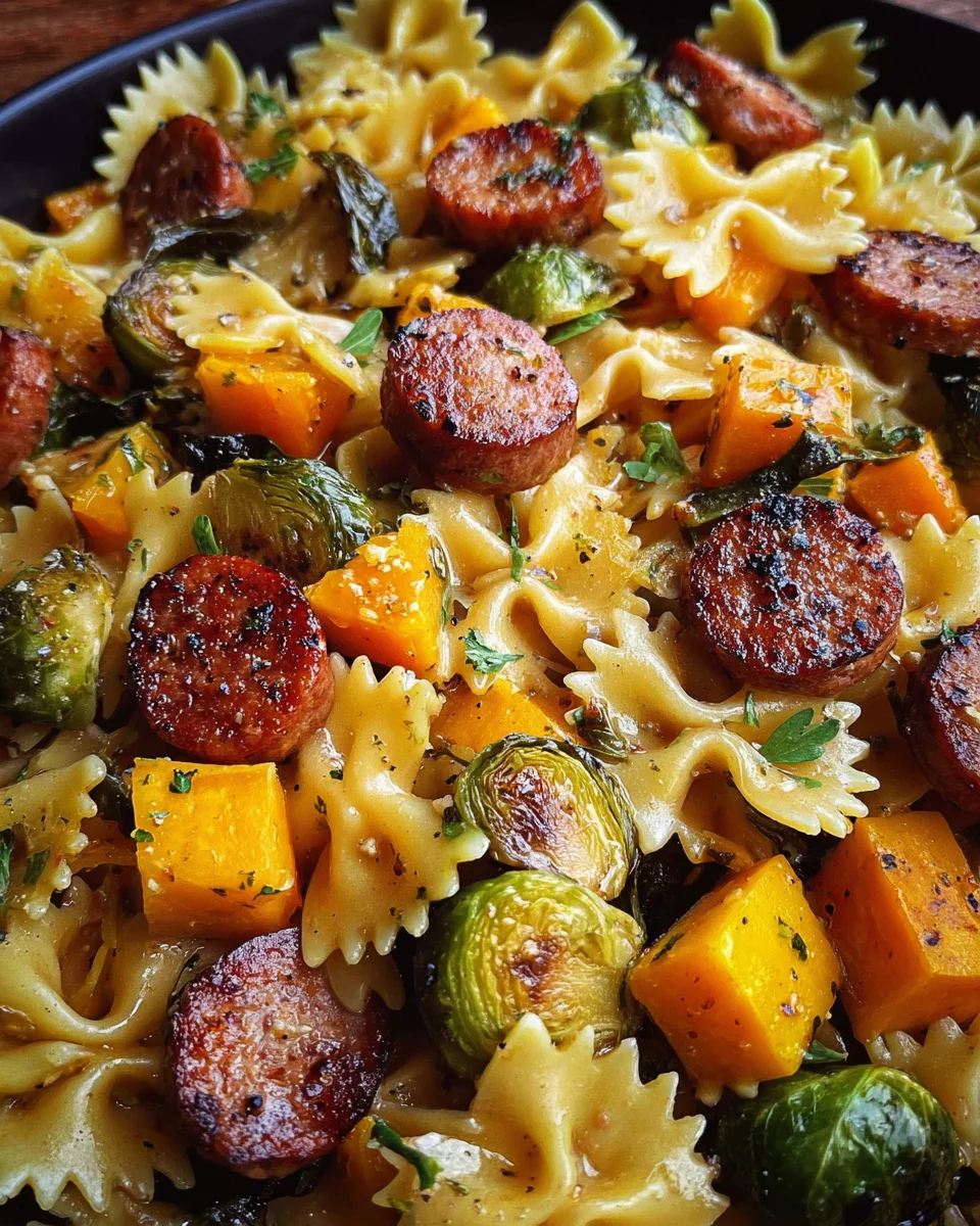 Autumn Sausage Pasta Squash 19 Autumn
