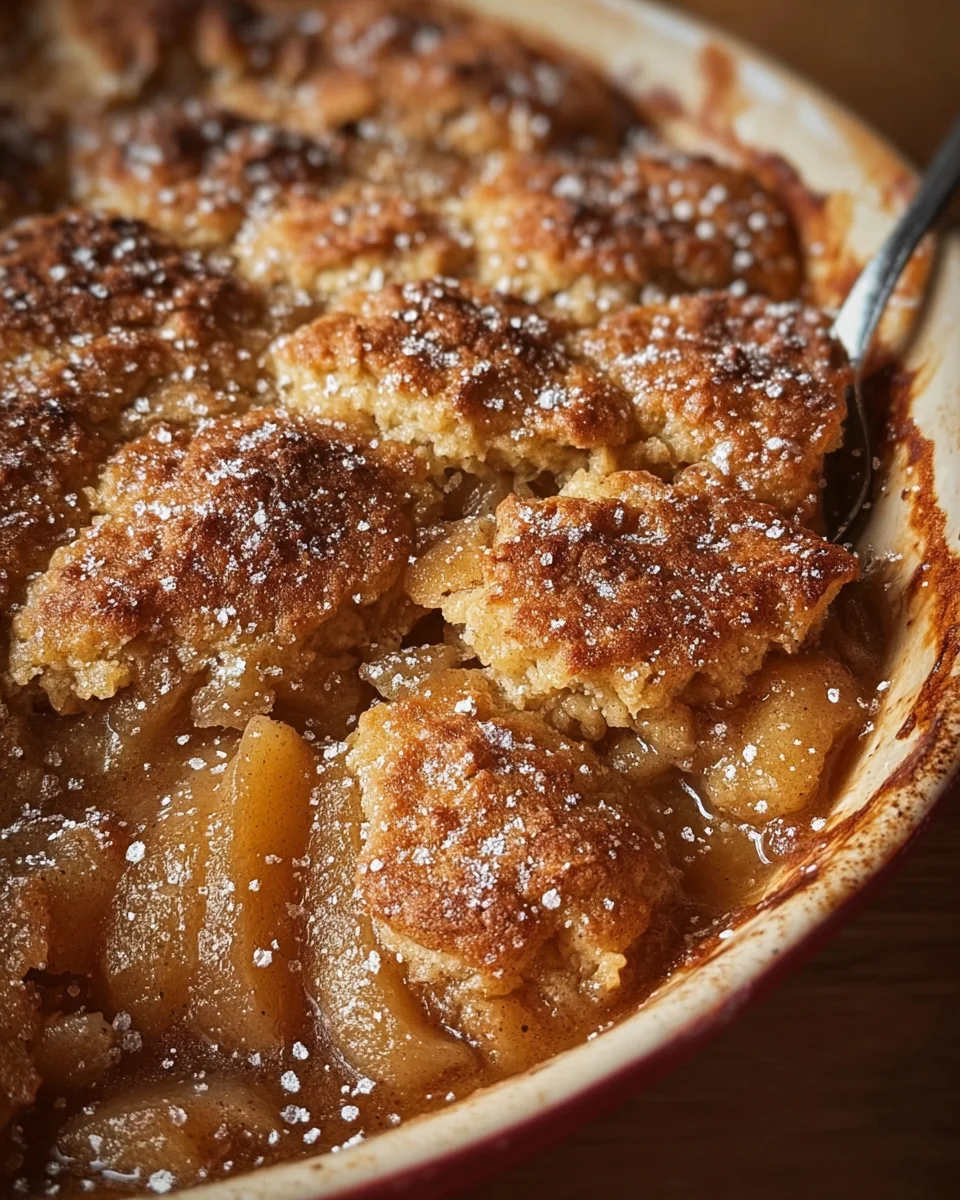 Autumn Spice Pear Cobbler 18 Autumn