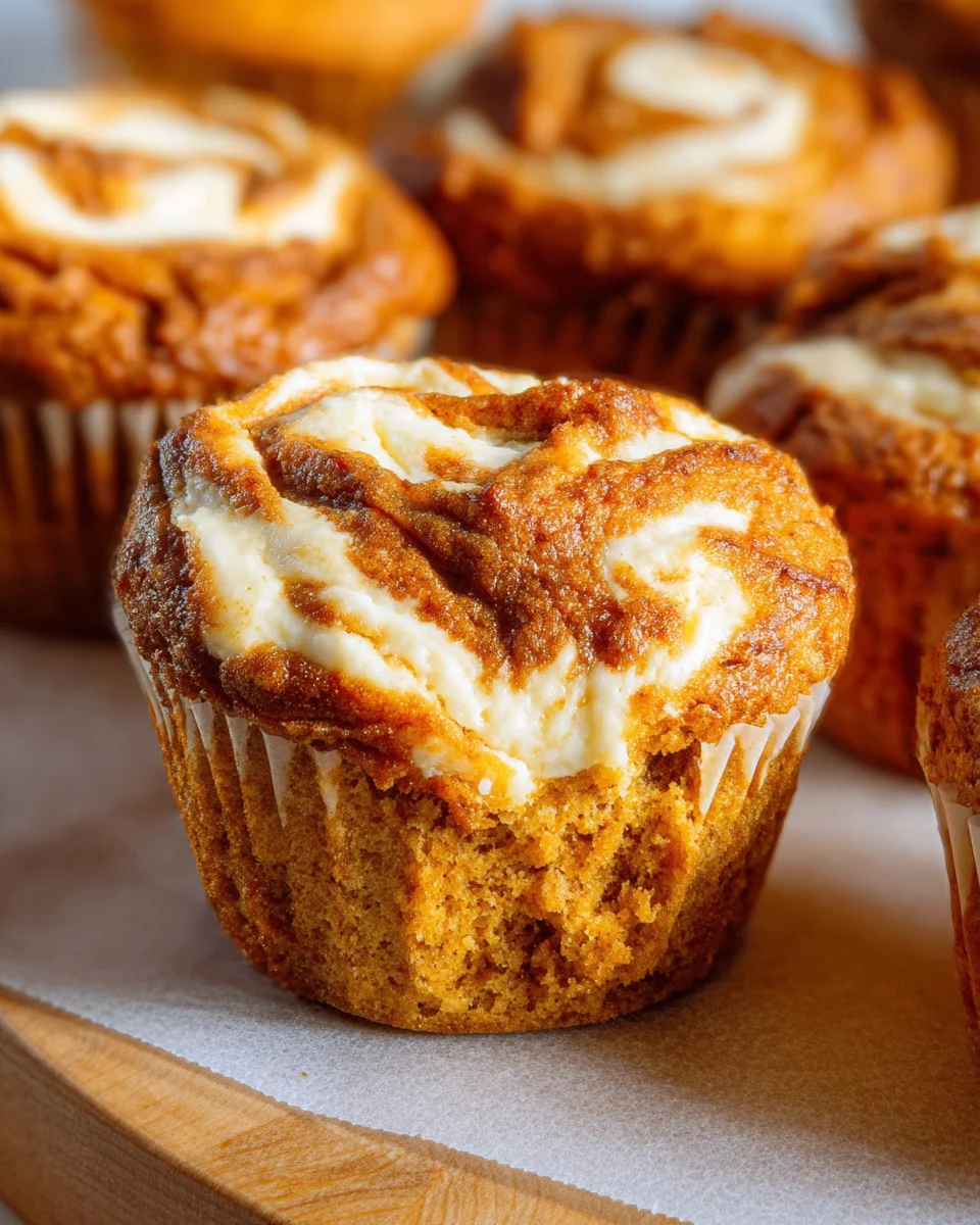 Best Swirled Pumpkin Cream Cheese Muffins 24 Best