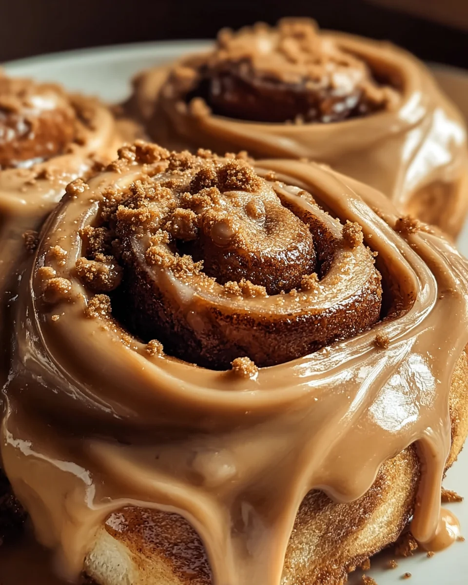 Biscoff Cookie Butter Cinnamon Rolls Recipe