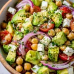 Chickpea Feta Avocado Salad 18 Chickpea Feta Avocado Salad