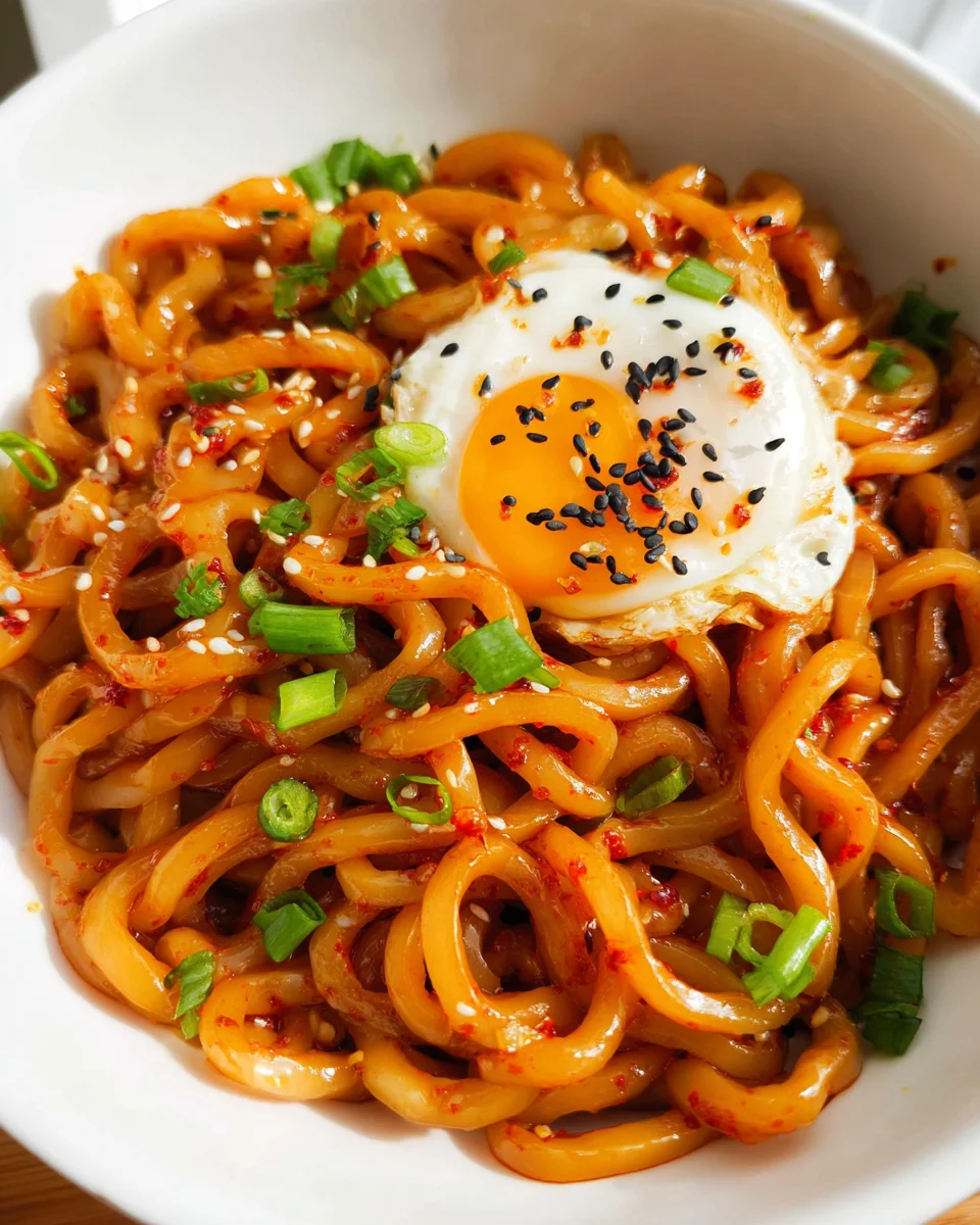 Chili Garlic Udon Noodles 23 Chili Garlic Udon Noodles