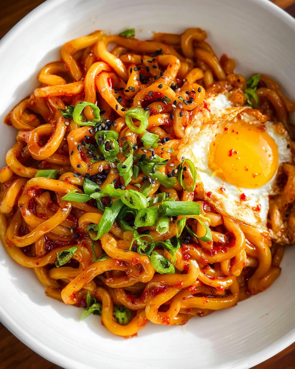 Chili Garlic Udon Noodles 17 Chili
