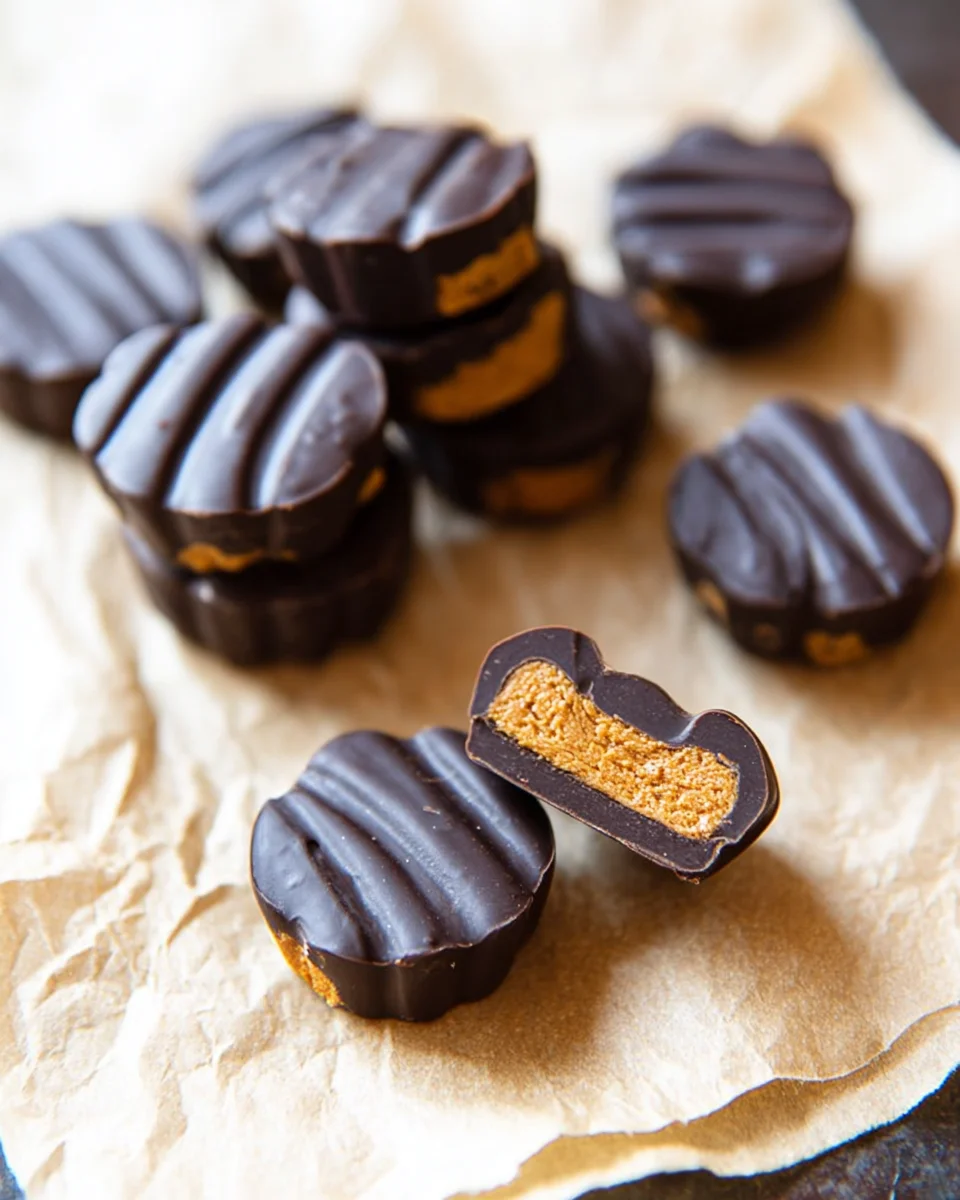 Chocolate Pumpkin Butter Cups 17 Chocolate