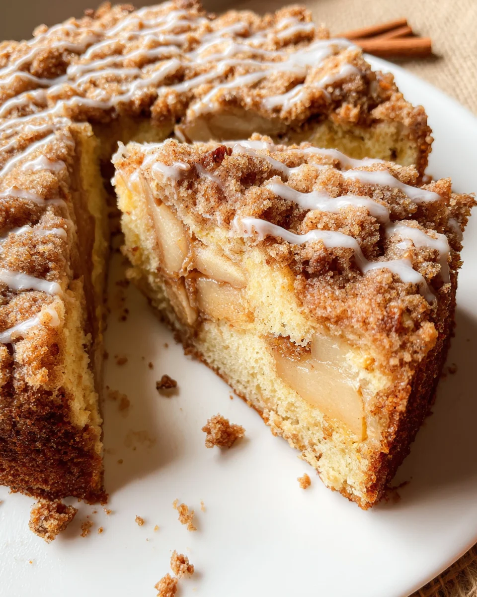 Cinnamon Apple Crumb Cake 24 Cinnamon