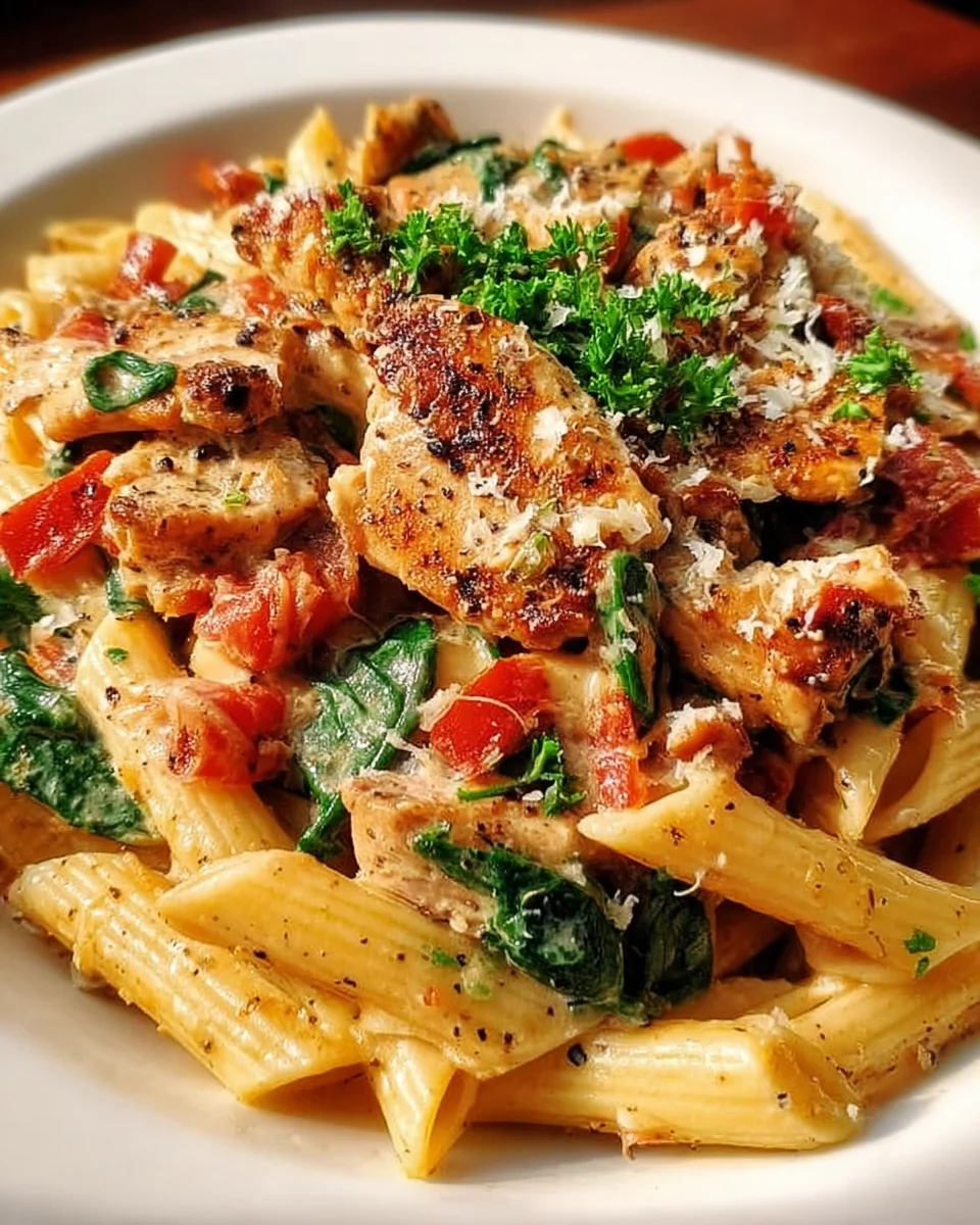 Creamy Chicken Pasta with Bacon 22 Creamy Chicken Pasta with Bacon