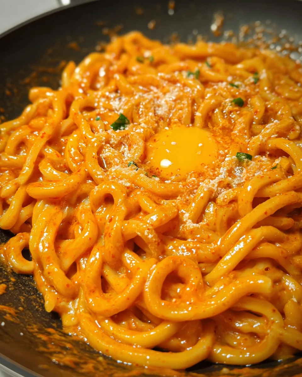 Creamy Gochujang Udon Noodles 19 Creamy