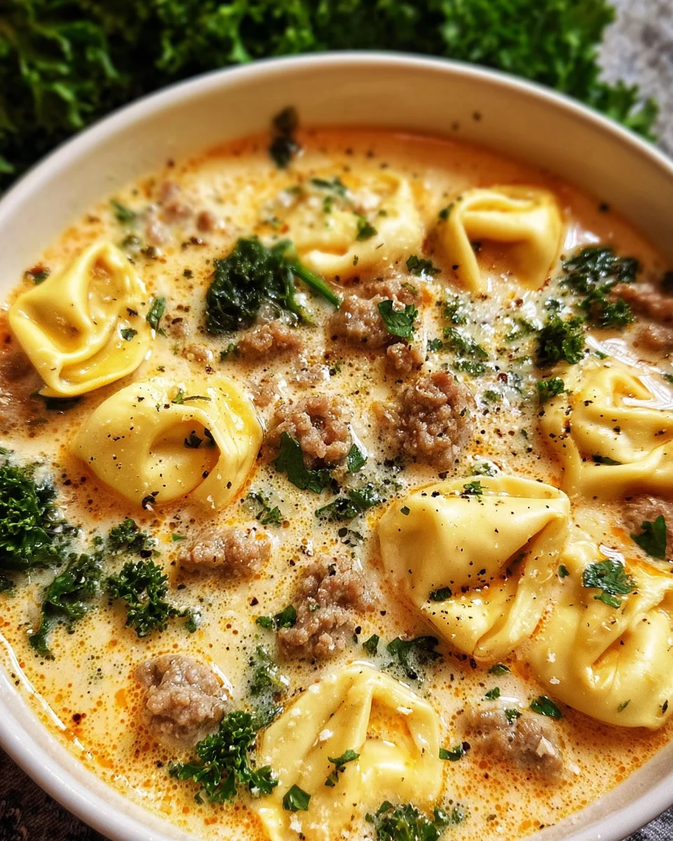 Creamy Tortellini Soup 23 Creamy