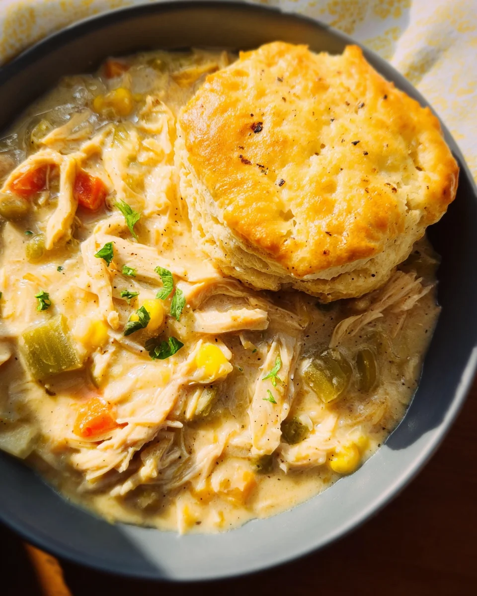 Crock Pot Chicken Pot Pie