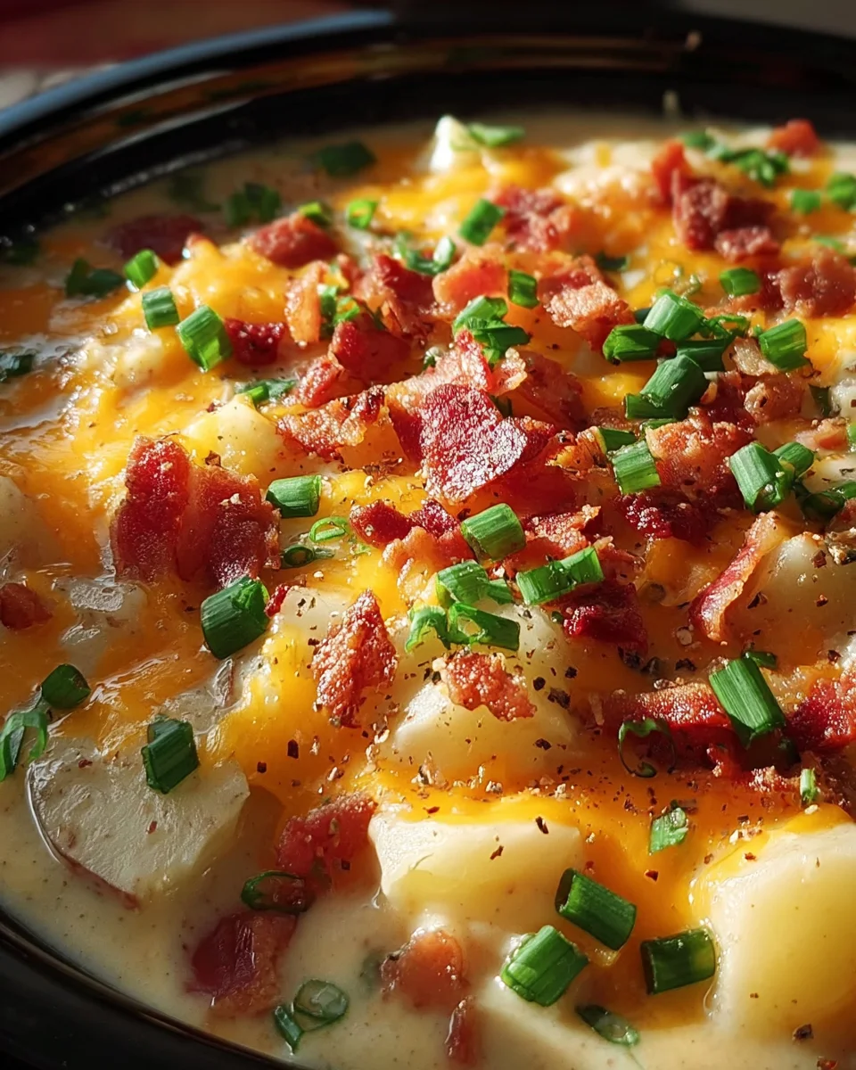 Crock Pot Crack Potato Soup