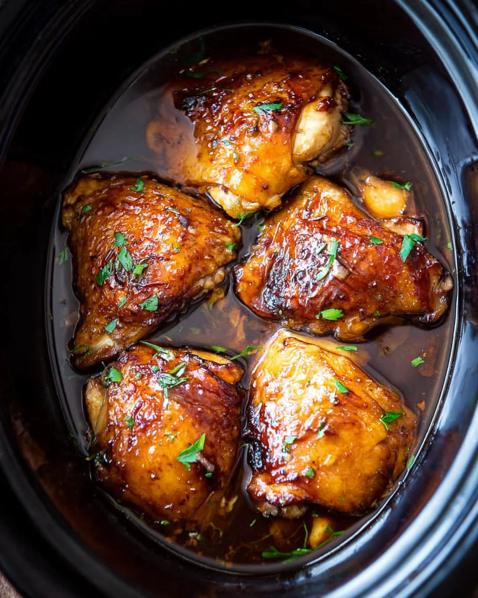 Crockpot Honey Garlic Chicken 16 Crockpot