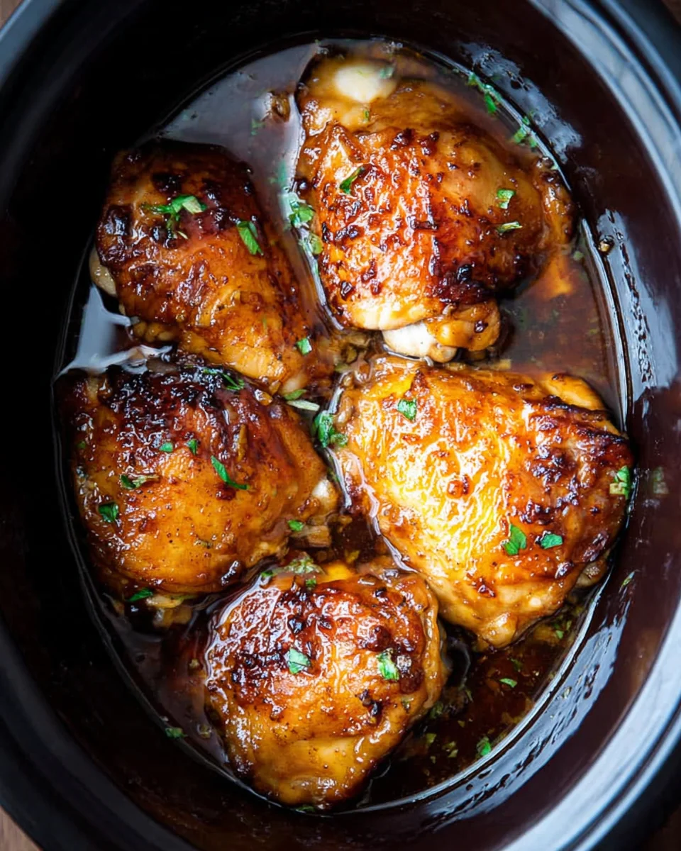 Crockpot Honey Garlic Chicken 17 Crockpot