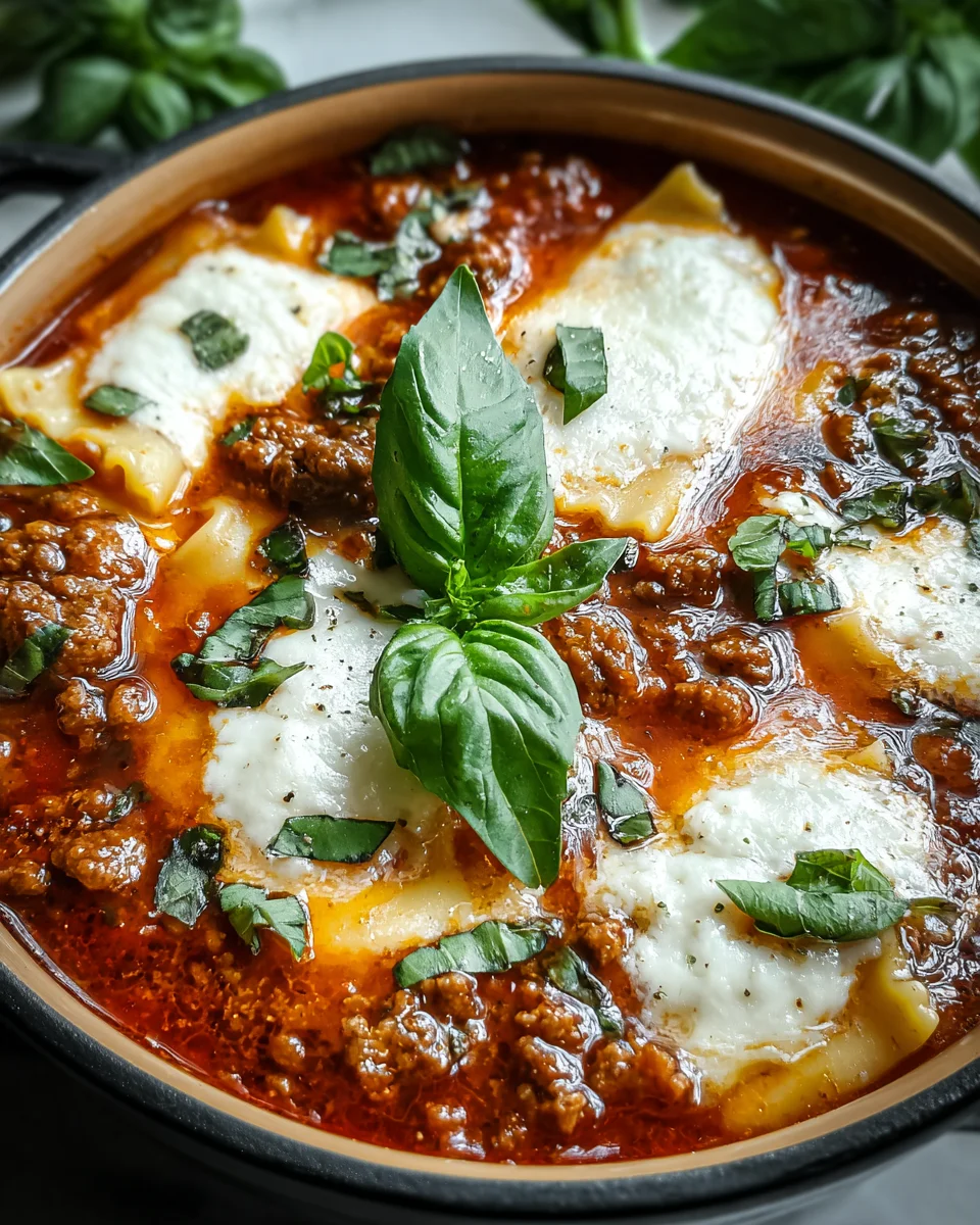 Crockpot Lasagna Soup 19 Crockpot