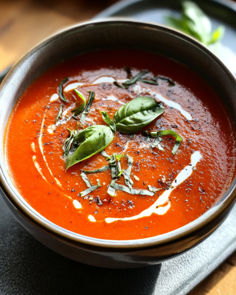 Crockpot Tomato Basil Soup 19 Crockpot