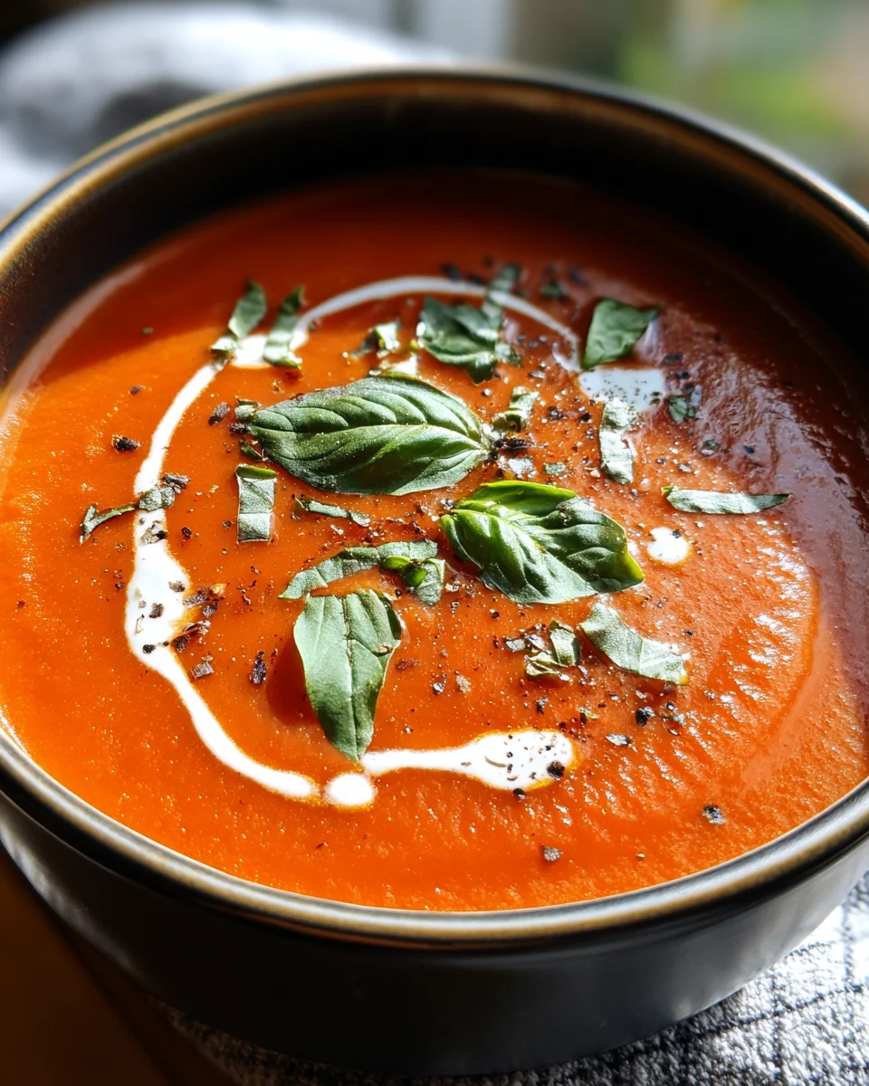 Crockpot Tomato Basil Soup 20 Crockpot