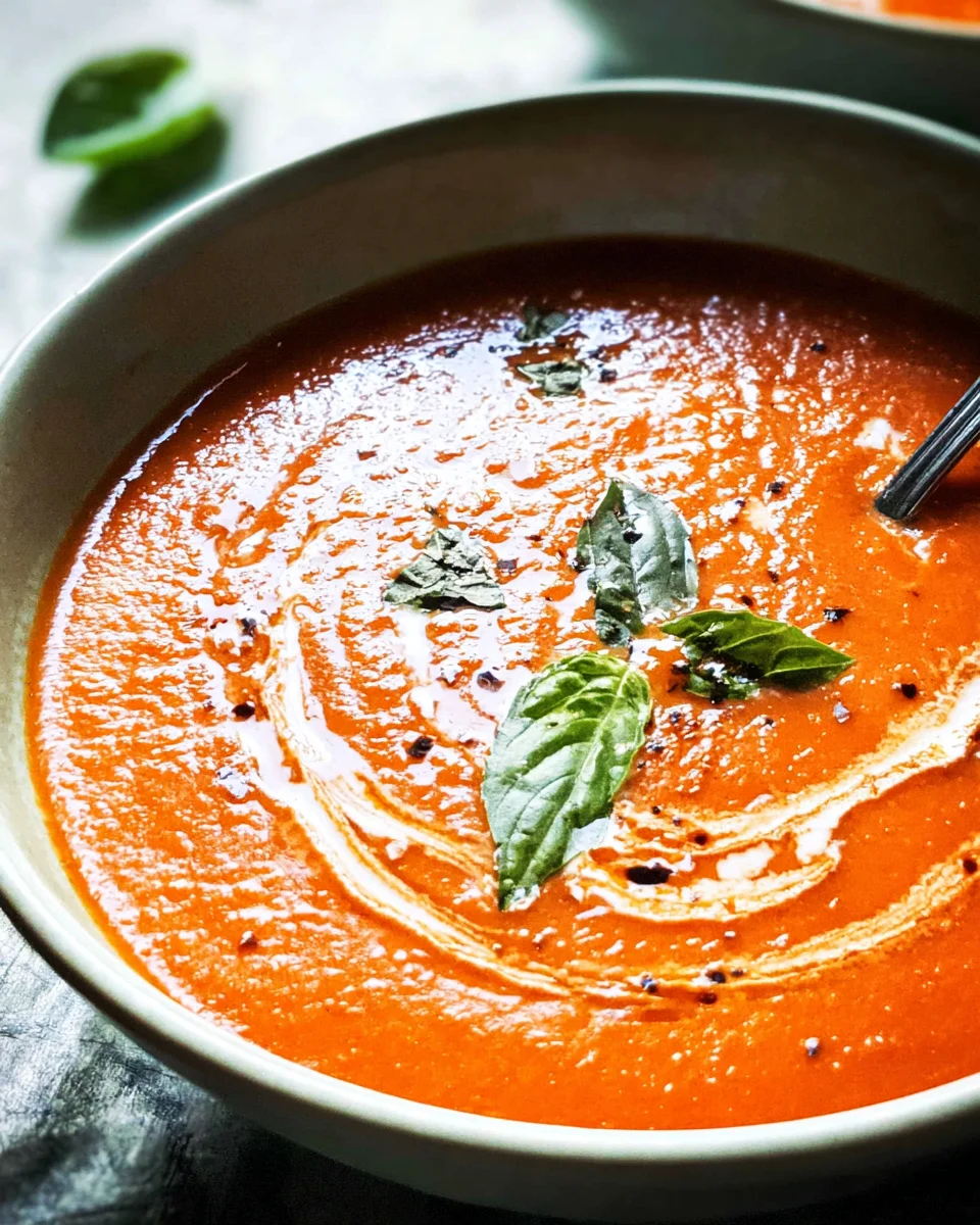 Easy Homemade Roasted Tomato Soup 24 Easy Homemade Roasted Tomato Soup