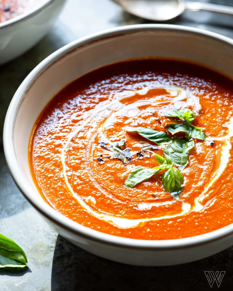 Easy Homemade Roasted Tomato Soup 23 Easy