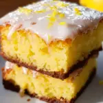 Easy Lemon Brownies Recipe