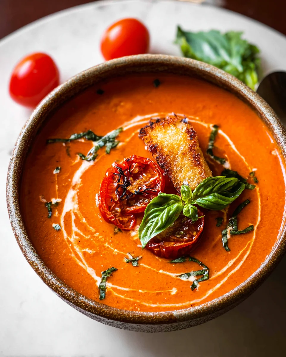 Easy Roasted Tomato Soup 23 Easy Roasted Tomato Soup