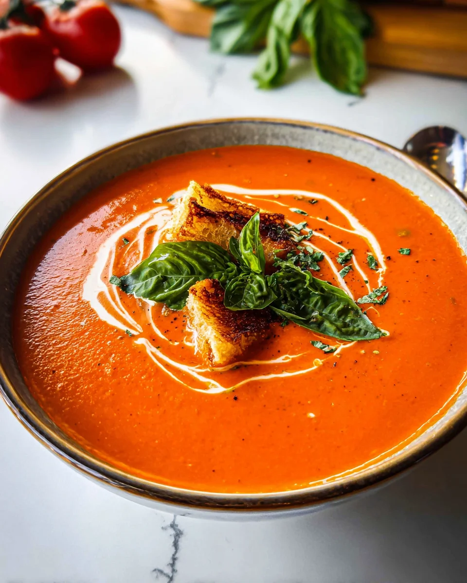 Easy Roasted Tomato Soup 21 Easy